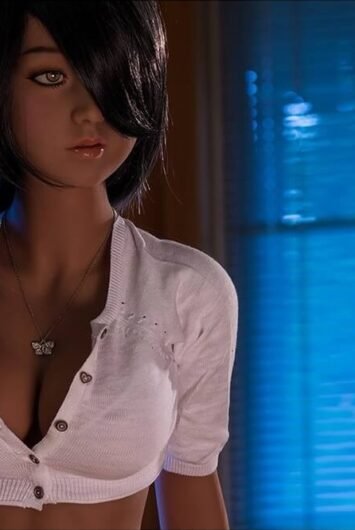 135cm 4.59 ft Black Hair Sex Doll, Only for USA - 140-149cm (4ft7-4ft11) - 9