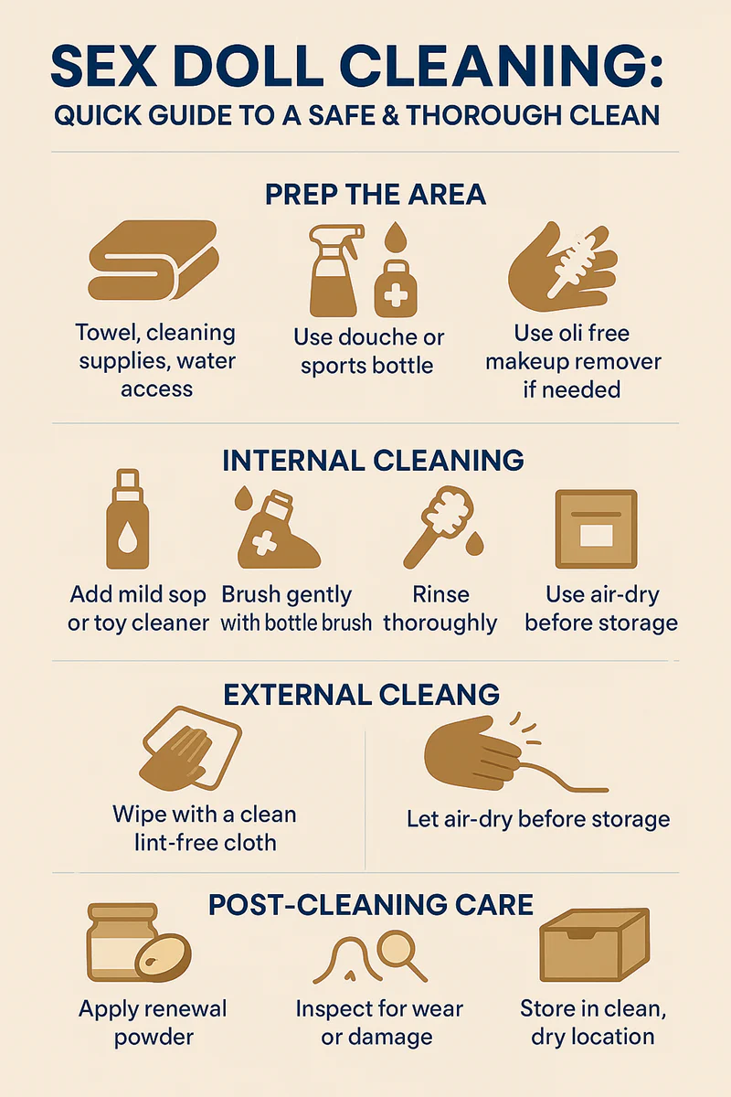 How to Clean a Sex Doll How to Clean a Sex Doll