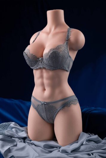 12kg (27lbs) full silicone half-body doll with straight legs , Only for USA - USA Warehouse - 2